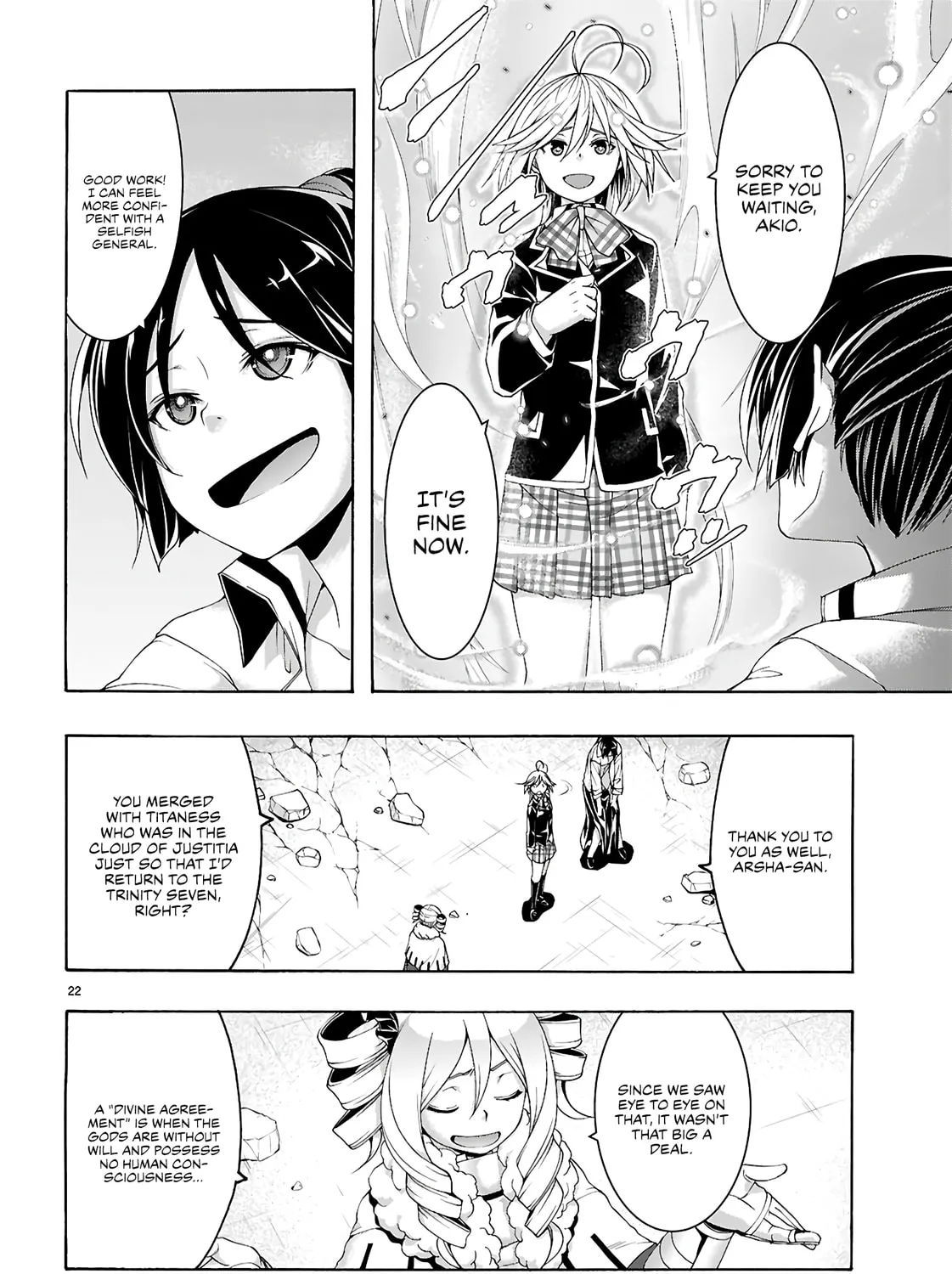 Read Trinity Seven: The Seven Magicians chapter 158 image 41 on Lezhin
