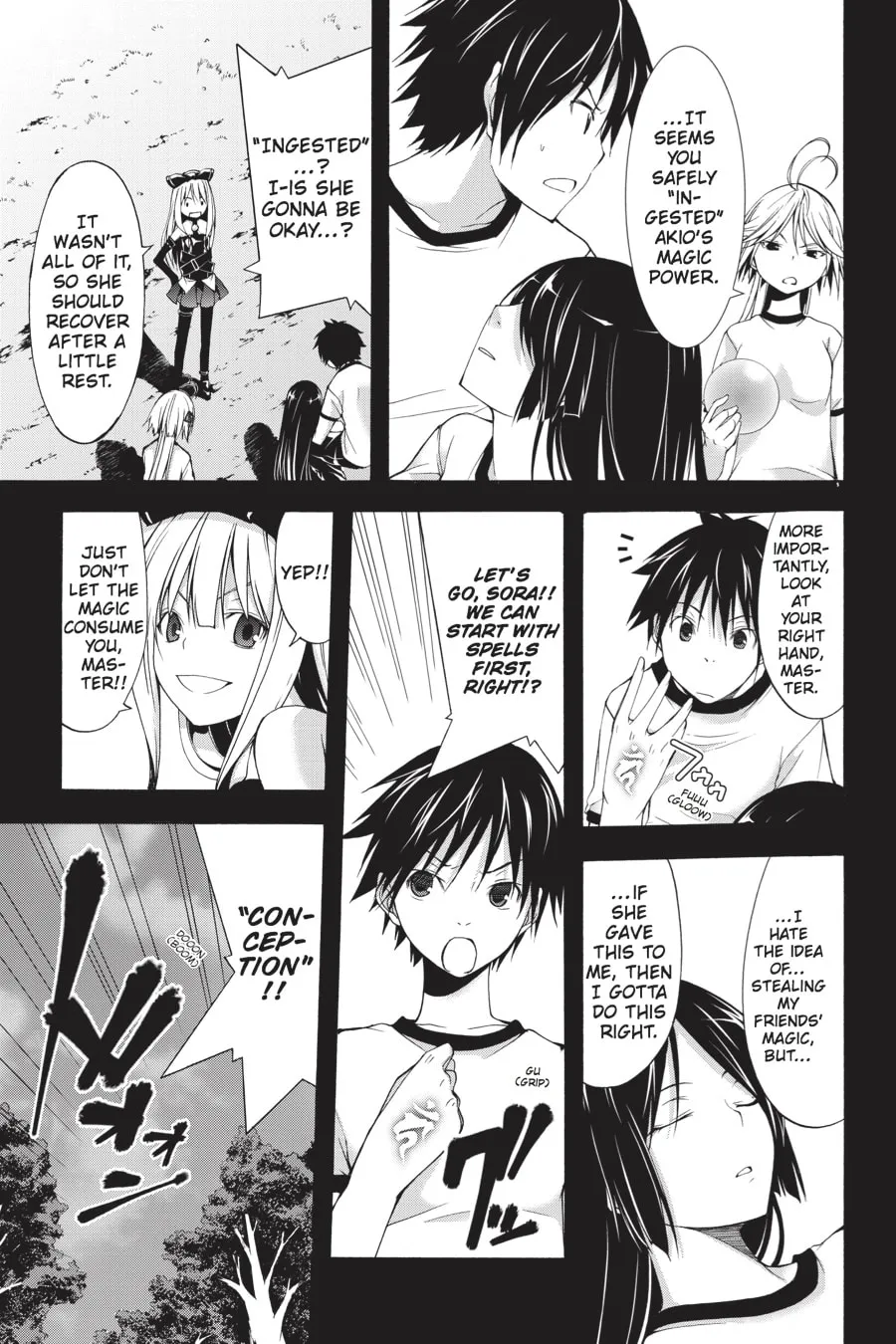 Read Trinity Seven: The Seven Magicians chapter 16 image 10 on Lezhin