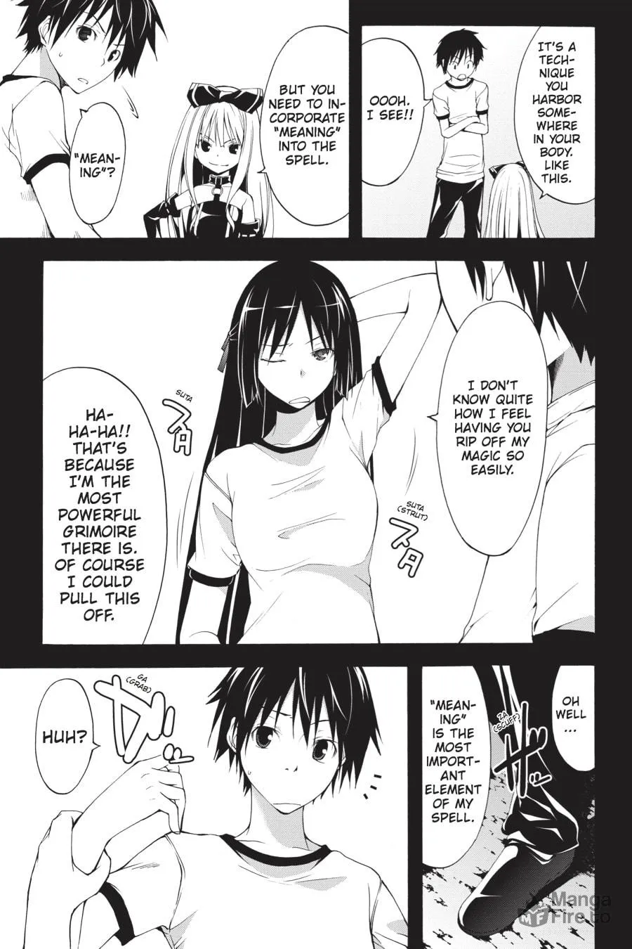 Read Trinity Seven: The Seven Magicians chapter 16 image 4 on Lezhin