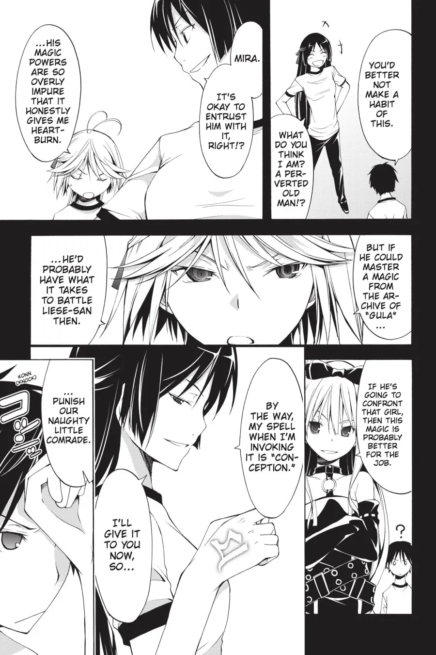 Read Trinity Seven: The Seven Magicians chapter 16 image 6 on Lezhin