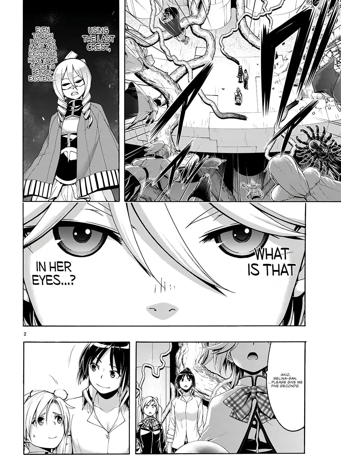 Read Trinity Seven: The Seven Magicians chapter 160 image 3 on Lezhin