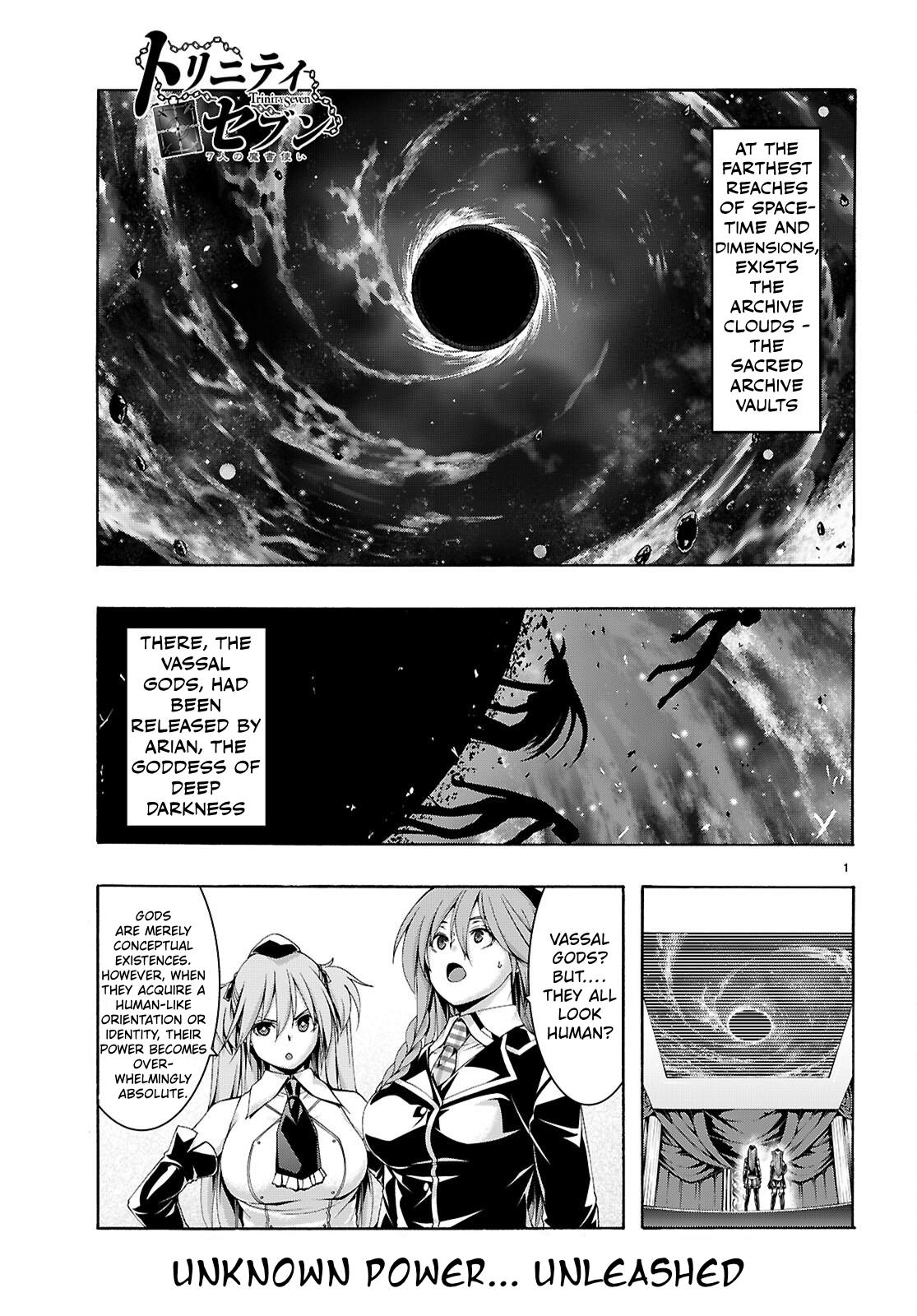 Read Trinity Seven: The Seven Magicians chapter 161 image 1 on Lezhin