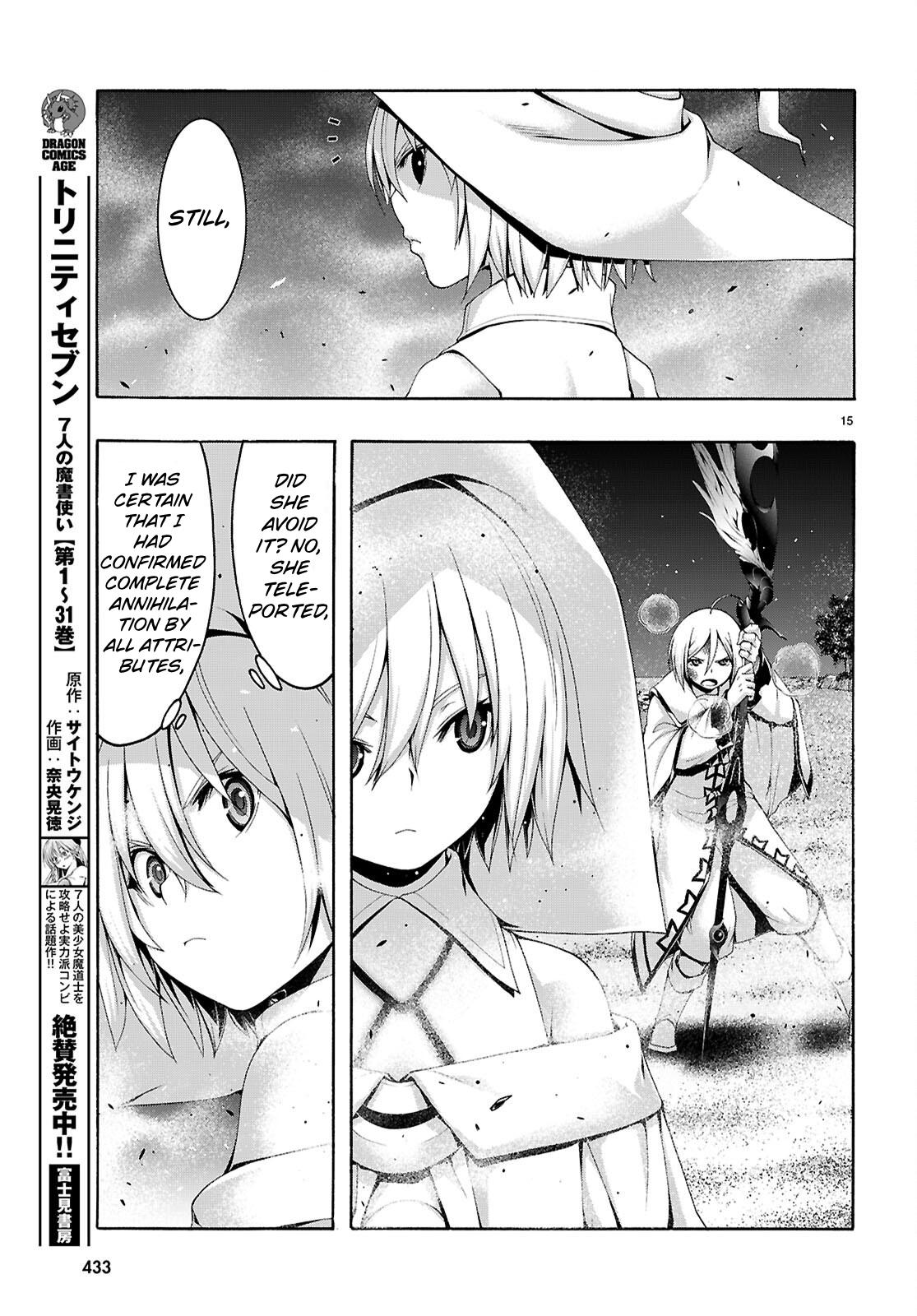 Read Trinity Seven: The Seven Magicians chapter 161 image 15 on Lezhin