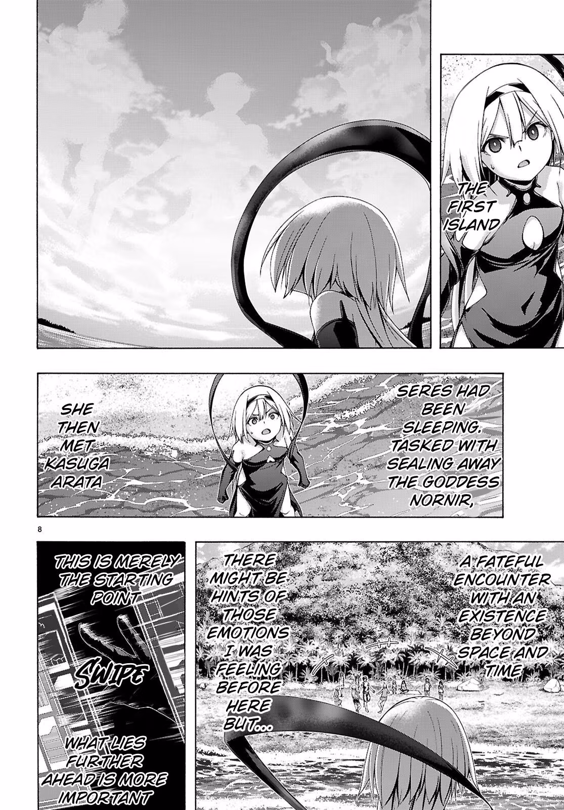Read Trinity Seven: The Seven Magicians chapter 163 image 8 on Lezhin