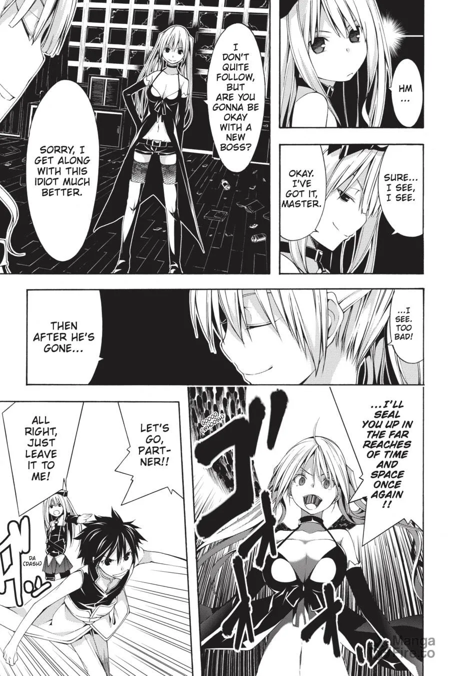 Read Trinity Seven: The Seven Magicians chapter 17 image 8 on Lezhin