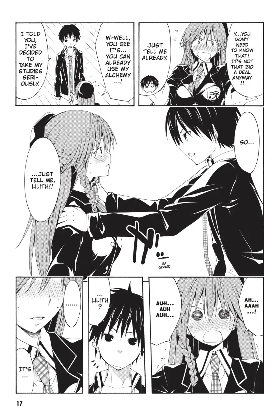 Read Trinity Seven: The Seven Magicians chapter 18 image 12 on Lezhin