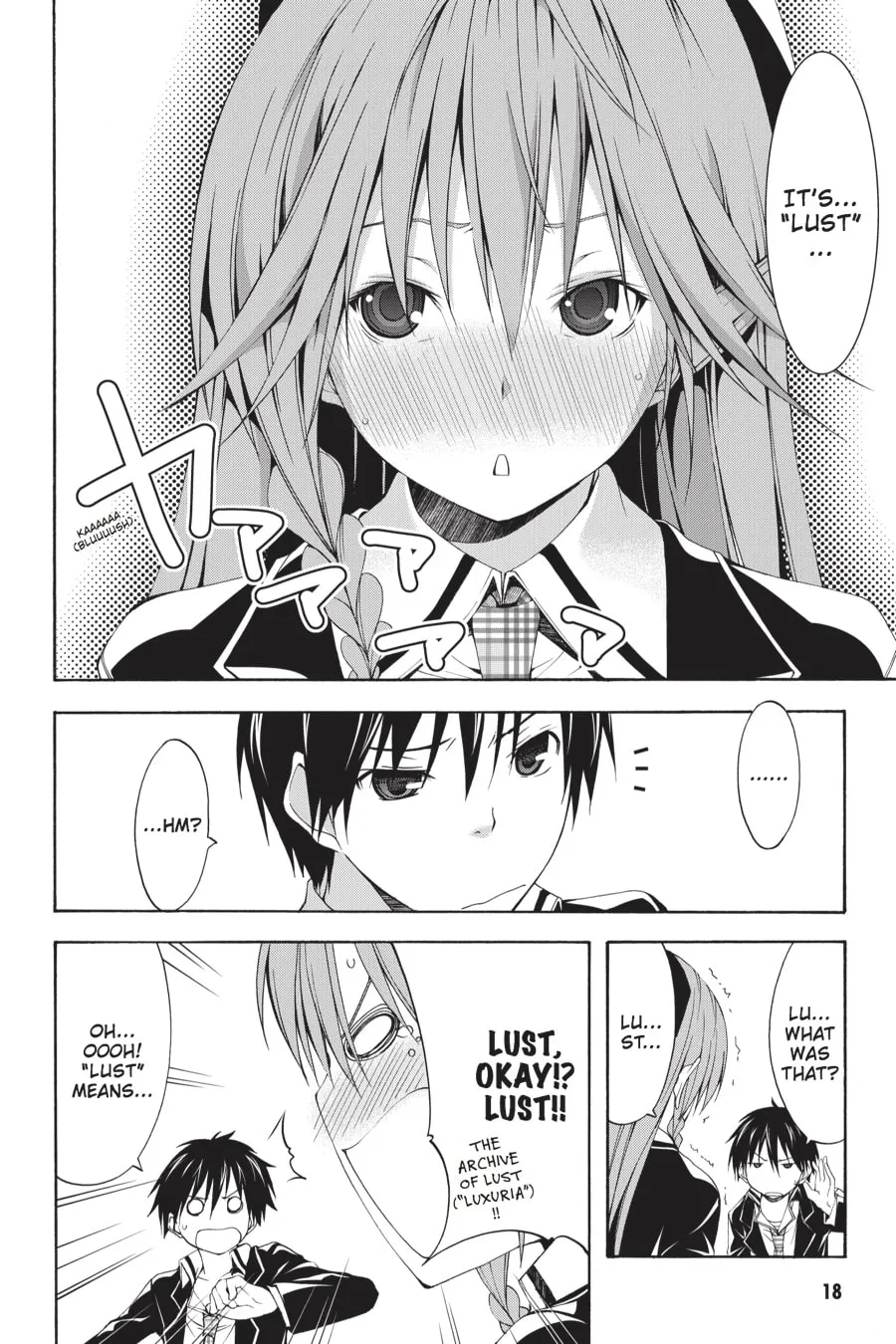 Read Trinity Seven: The Seven Magicians chapter 18 image 13 on Lezhin