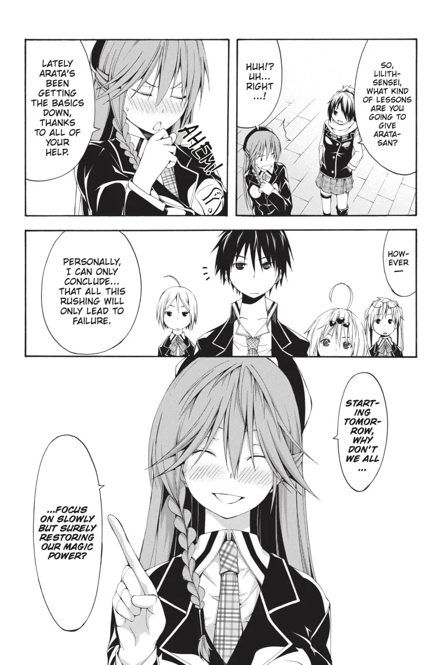 Read Trinity Seven: The Seven Magicians chapter 18 image 18 on Lezhin