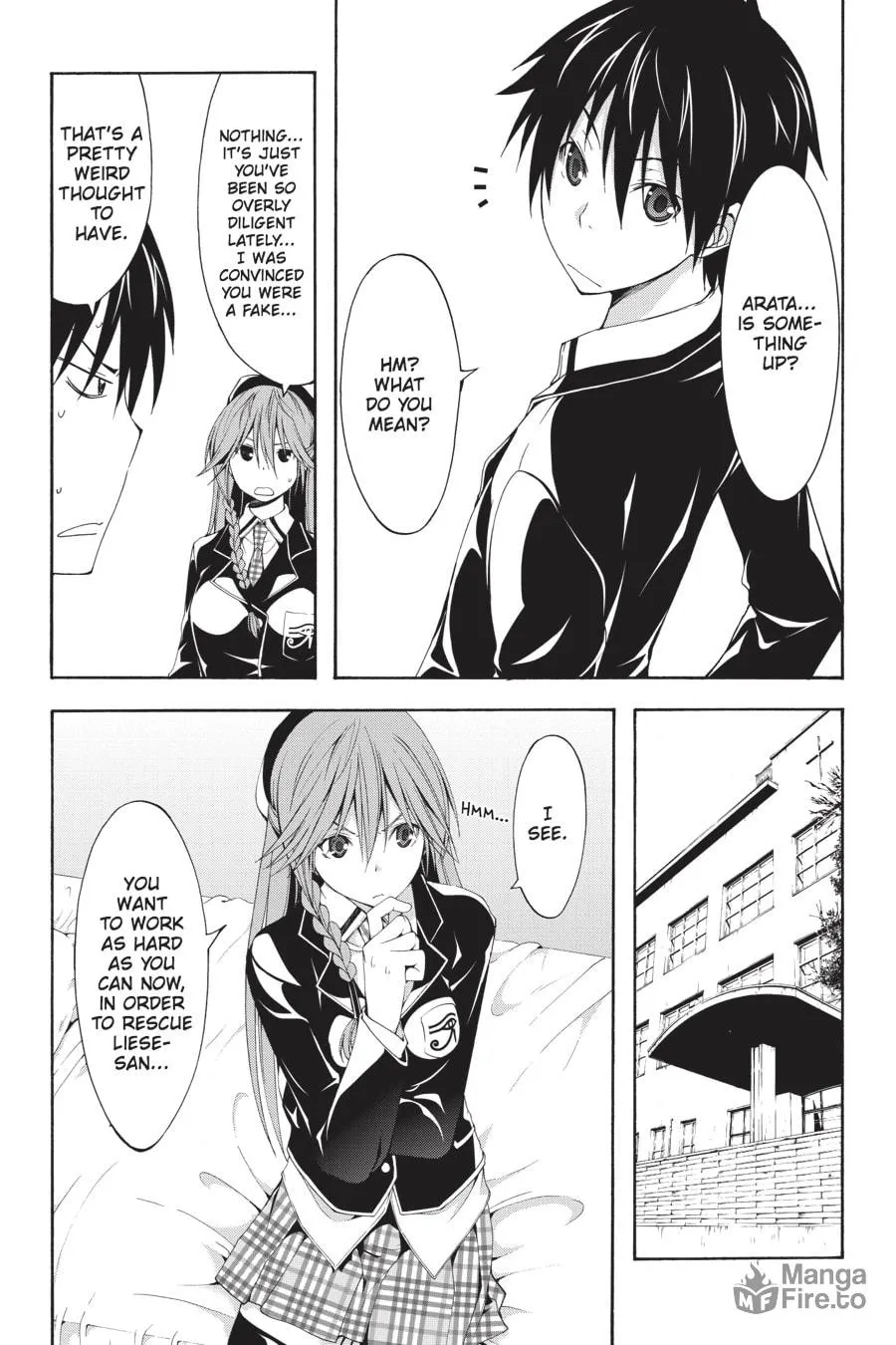 Read Trinity Seven: The Seven Magicians chapter 18 image 4 on Lezhin