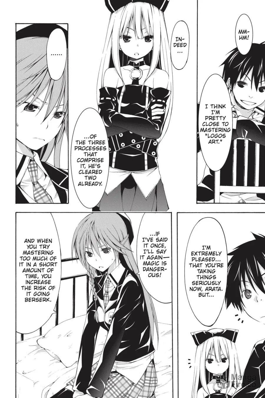 Read Trinity Seven: The Seven Magicians chapter 18 image 5 on Lezhin