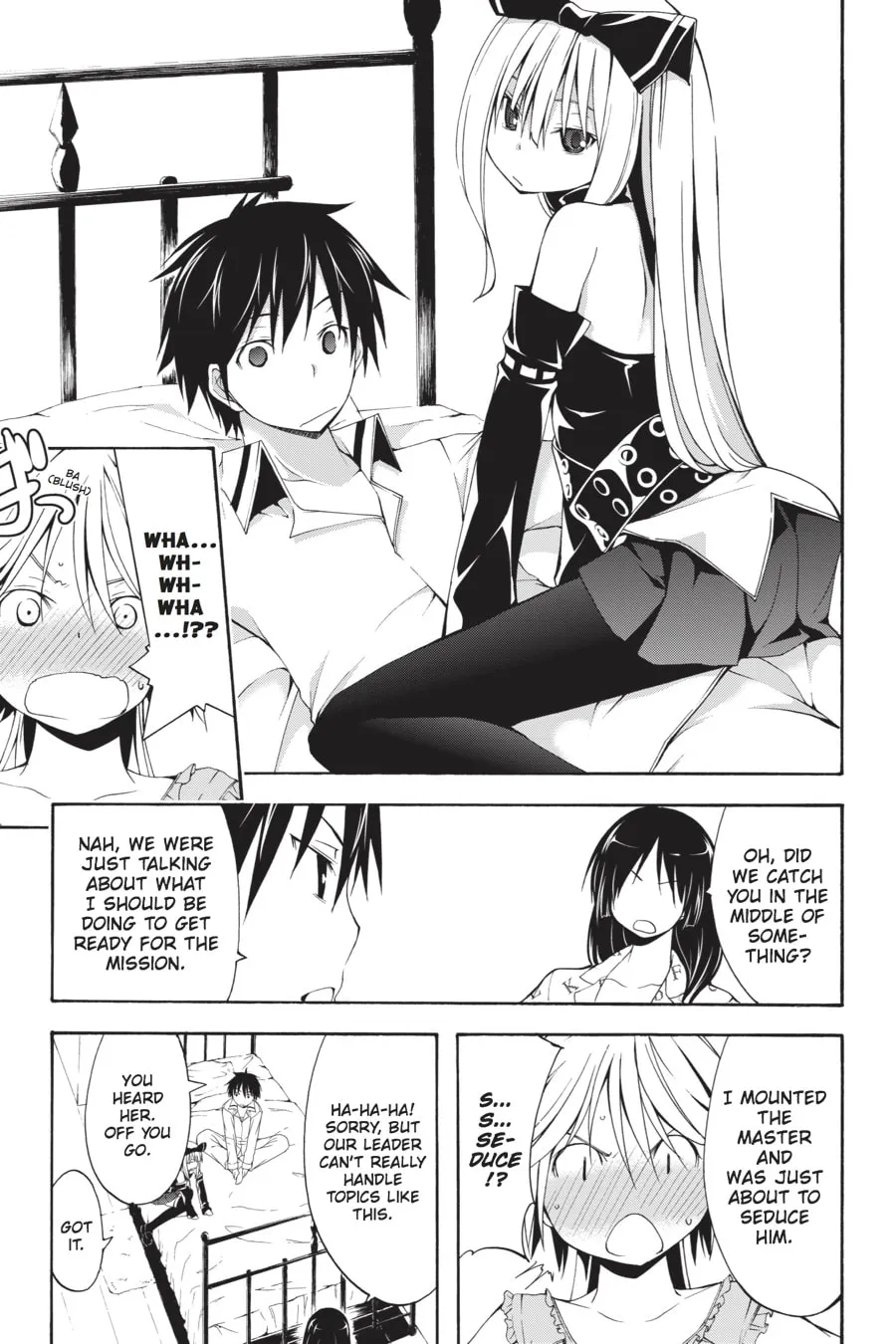 Read Trinity Seven: The Seven Magicians chapter 19 image 12 on Lezhin