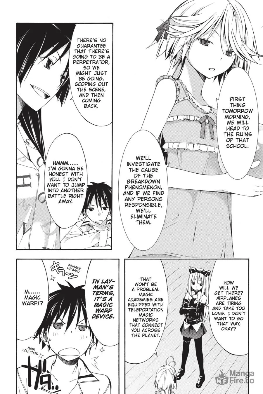 Read Trinity Seven: The Seven Magicians chapter 19 image 17 on Lezhin