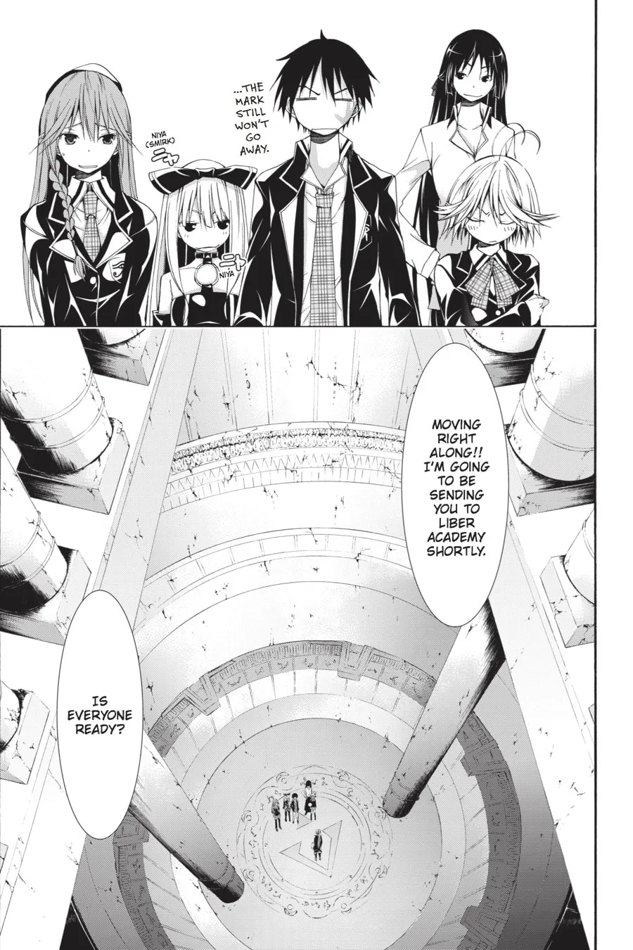 Read Trinity Seven: The Seven Magicians chapter 19 image 22 on Lezhin