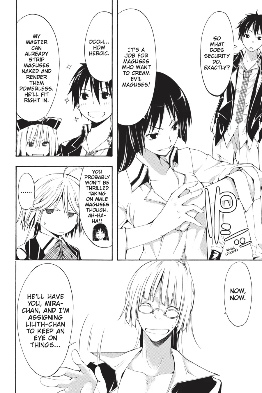 Read Trinity Seven: The Seven Magicians chapter 19 image 7 on Lezhin