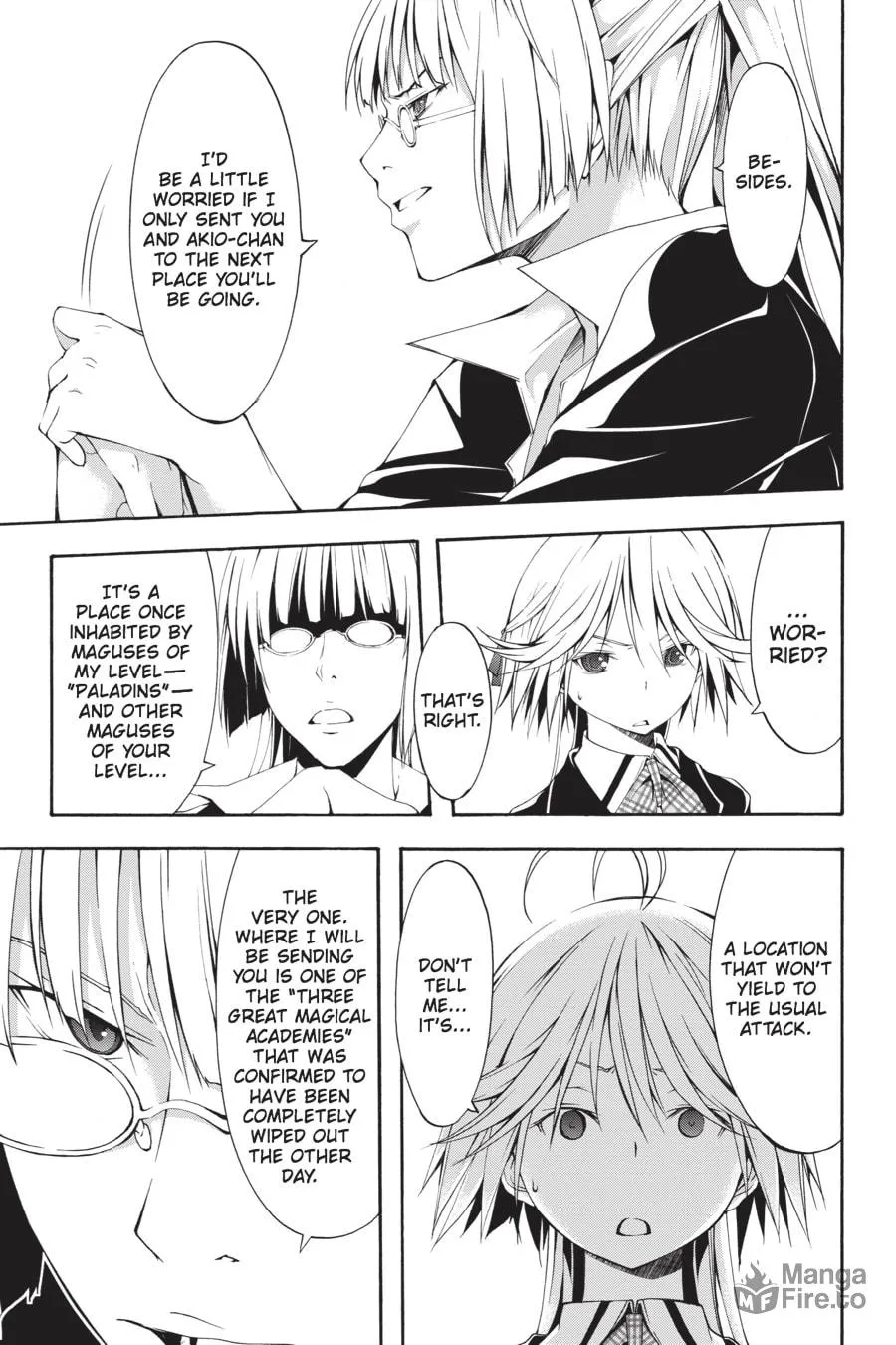 Read Trinity Seven: The Seven Magicians chapter 19 image 8 on Lezhin