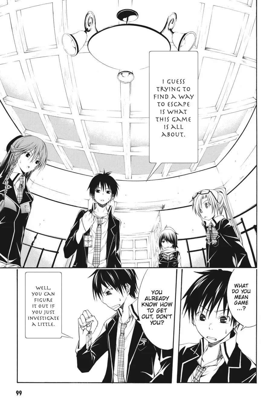 Read Trinity Seven: The Seven Magicians chapter 2 image 12 on Lezhin