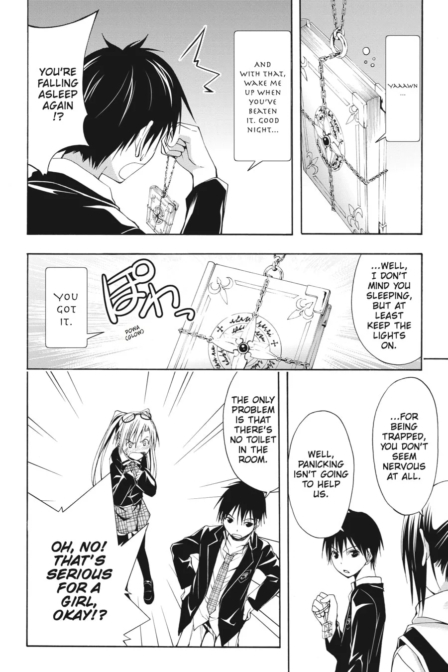 Read Trinity Seven: The Seven Magicians chapter 2 image 13 on Lezhin