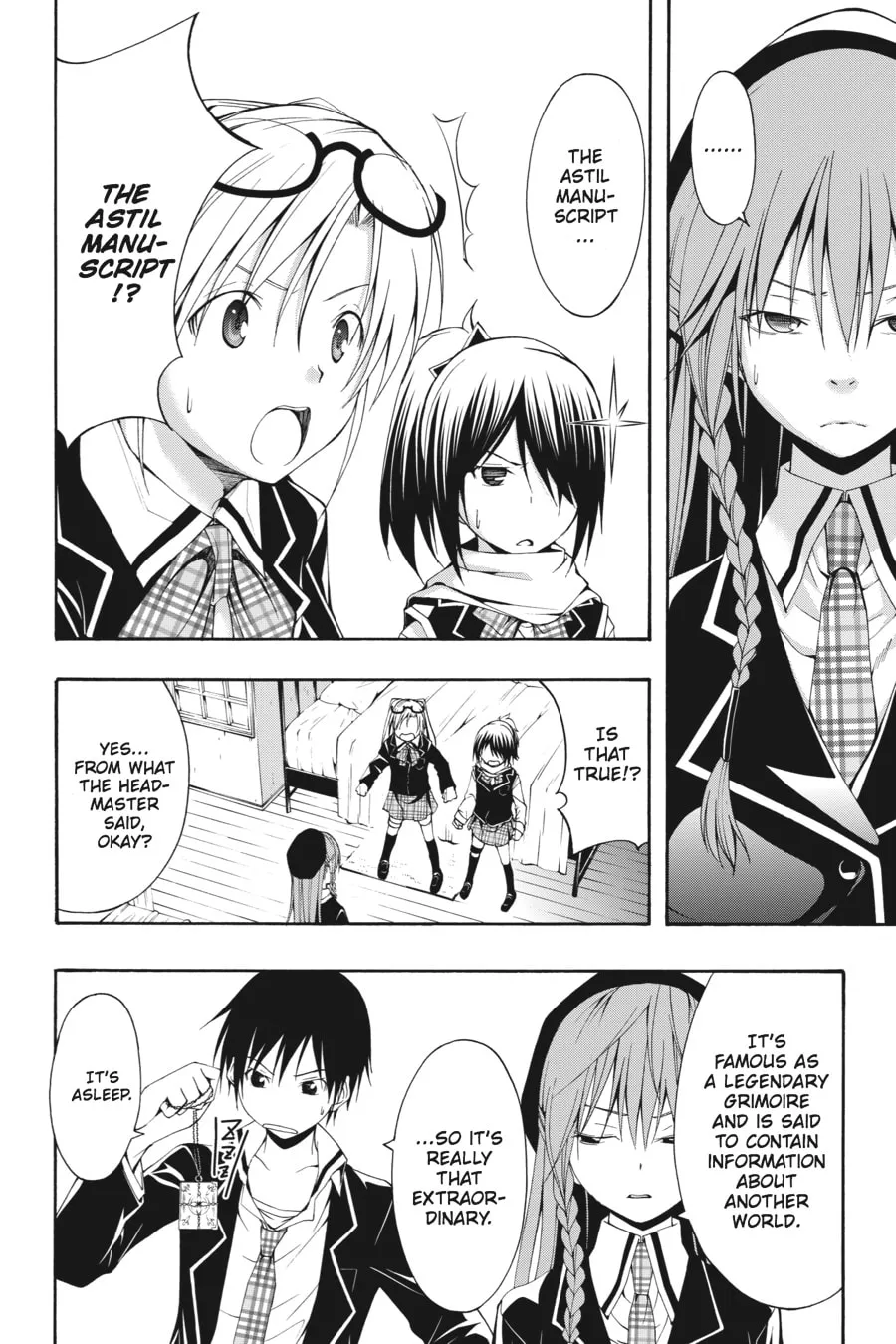 Read Trinity Seven: The Seven Magicians chapter 2 image 7 on Lezhin