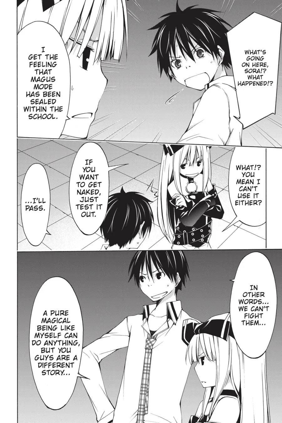 Read Trinity Seven: The Seven Magicians chapter 20 image 15 on Lezhin