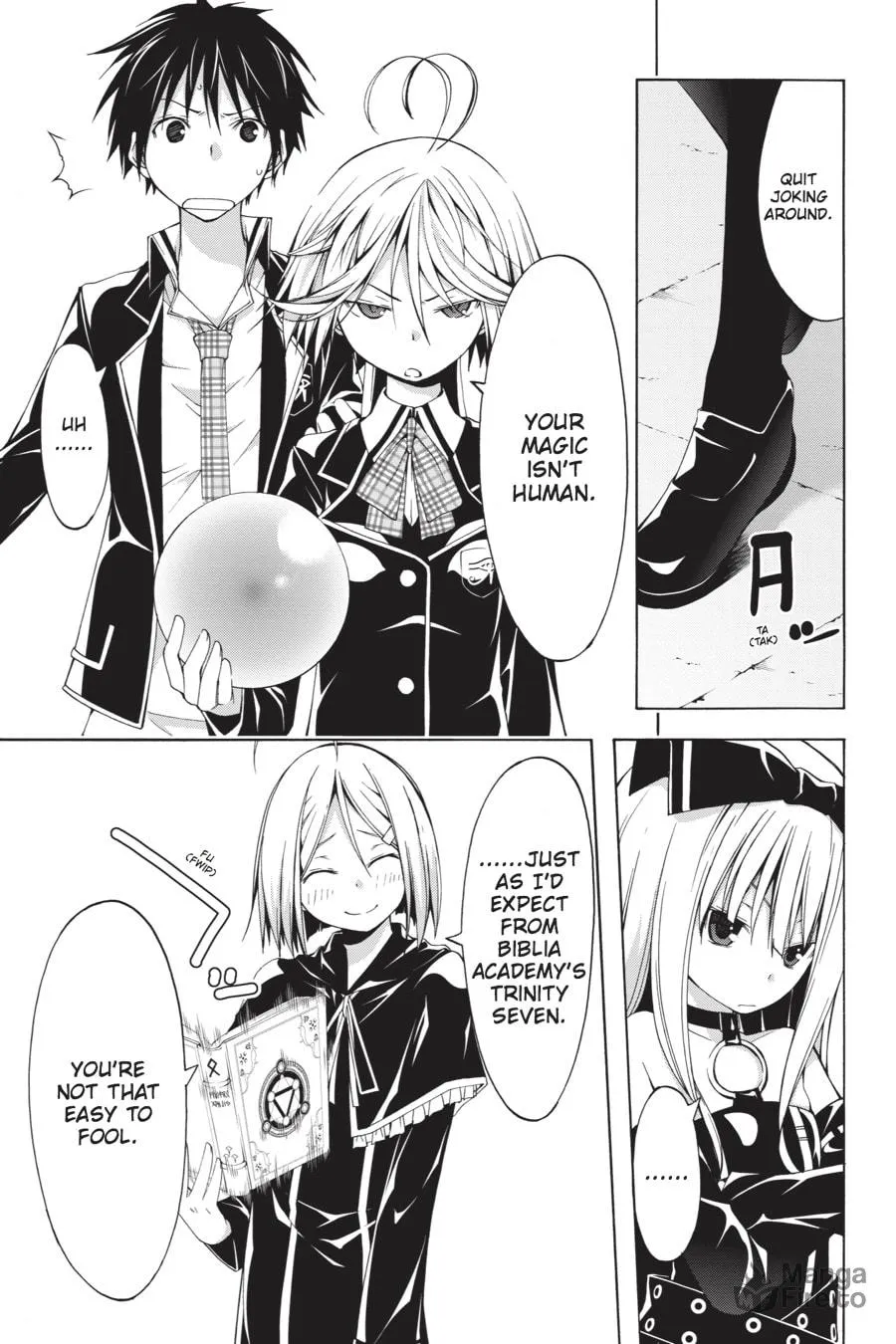 Read Trinity Seven: The Seven Magicians chapter 20 image 2 on Lezhin