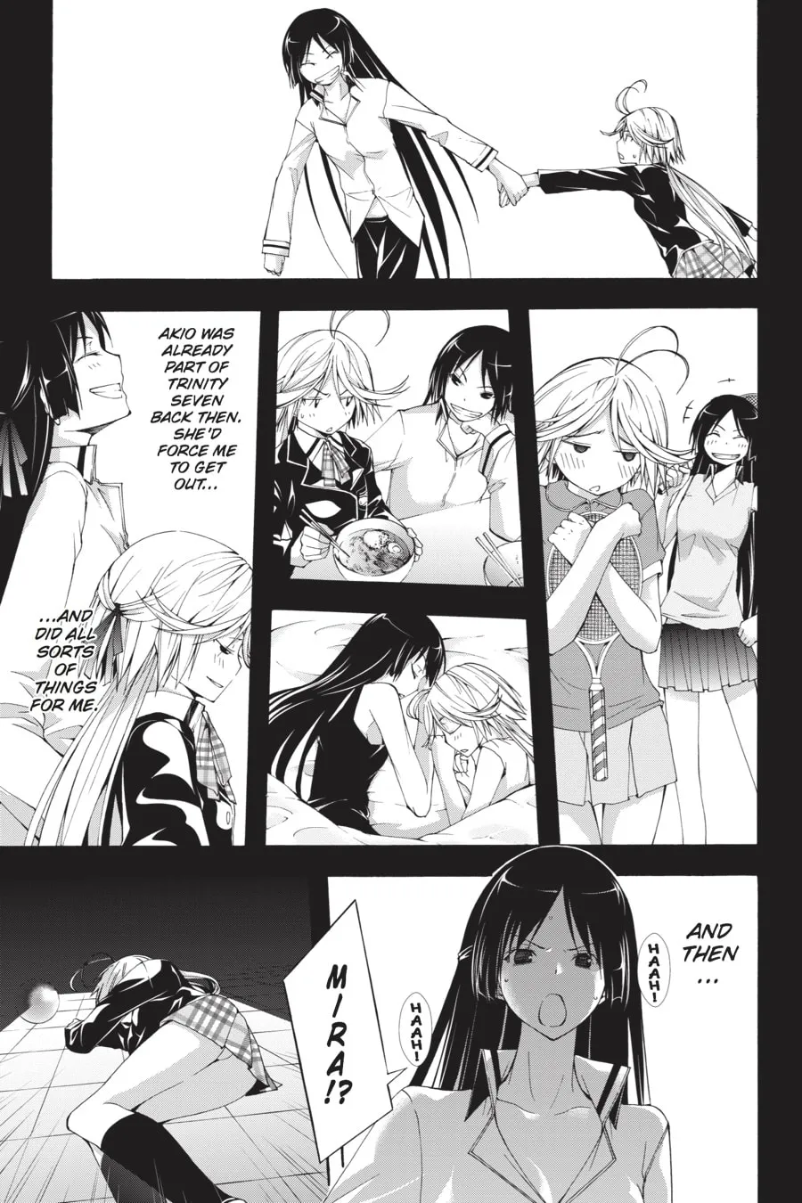 Read Trinity Seven: The Seven Magicians chapter 21 image 21 on Lezhin