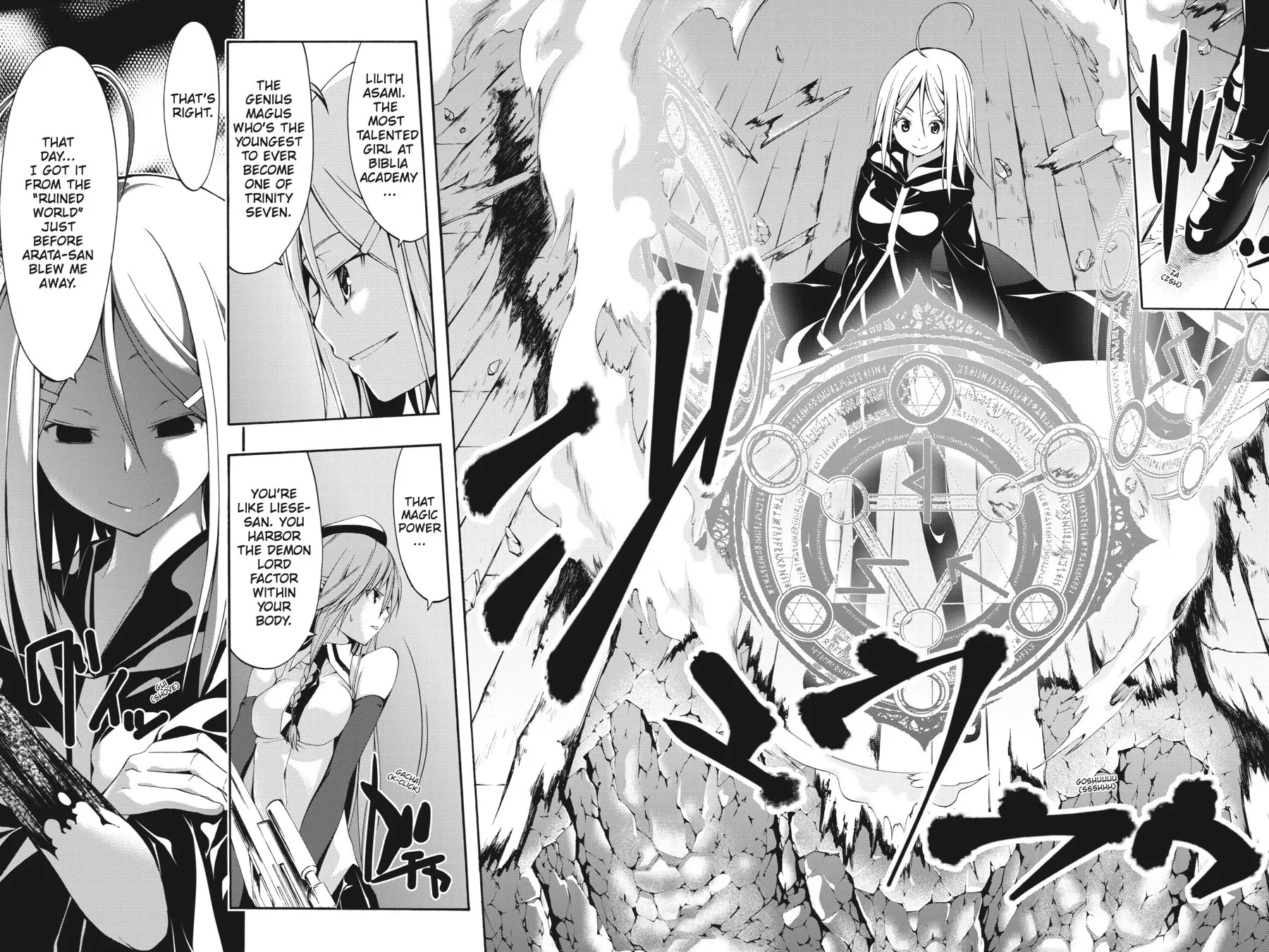 Read Trinity Seven: The Seven Magicians chapter 24 image 15 on Lezhin