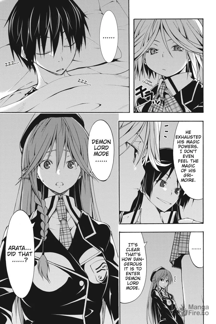 Read Trinity Seven: The Seven Magicians chapter 24 image 2 on Lezhin