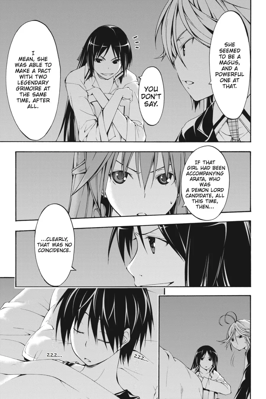 Read Trinity Seven: The Seven Magicians chapter 24 image 6 on Lezhin