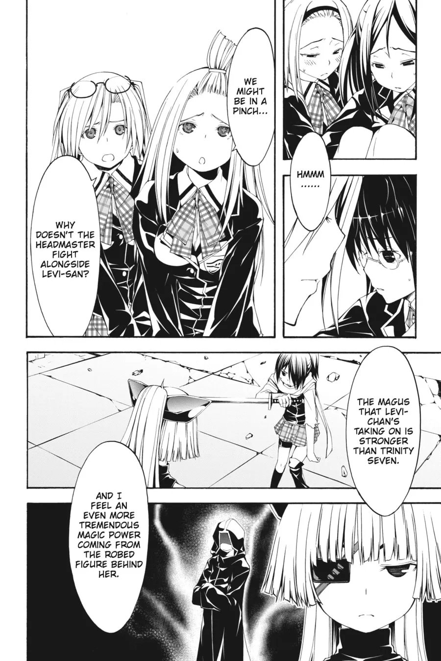 Read Trinity Seven: The Seven Magicians chapter 25 image 16 on Lezhin