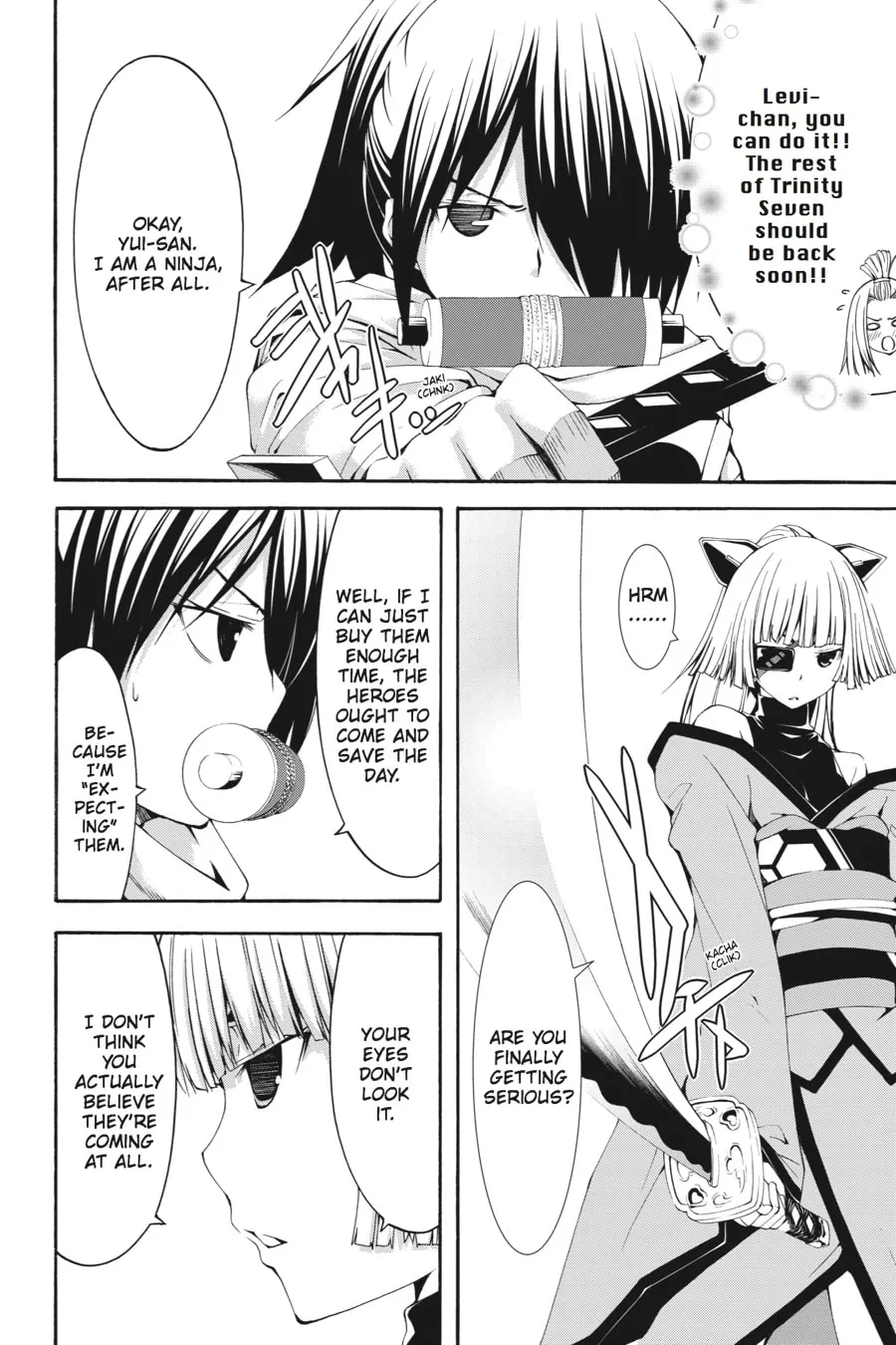 Read Trinity Seven: The Seven Magicians chapter 25 image 18 on Lezhin
