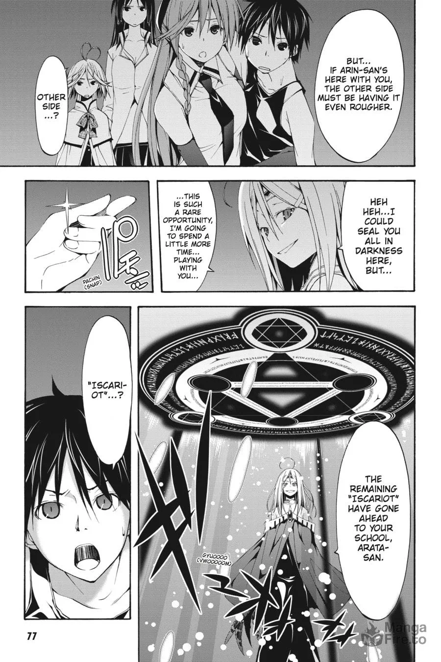 Read Trinity Seven: The Seven Magicians chapter 25 image 5 on Lezhin