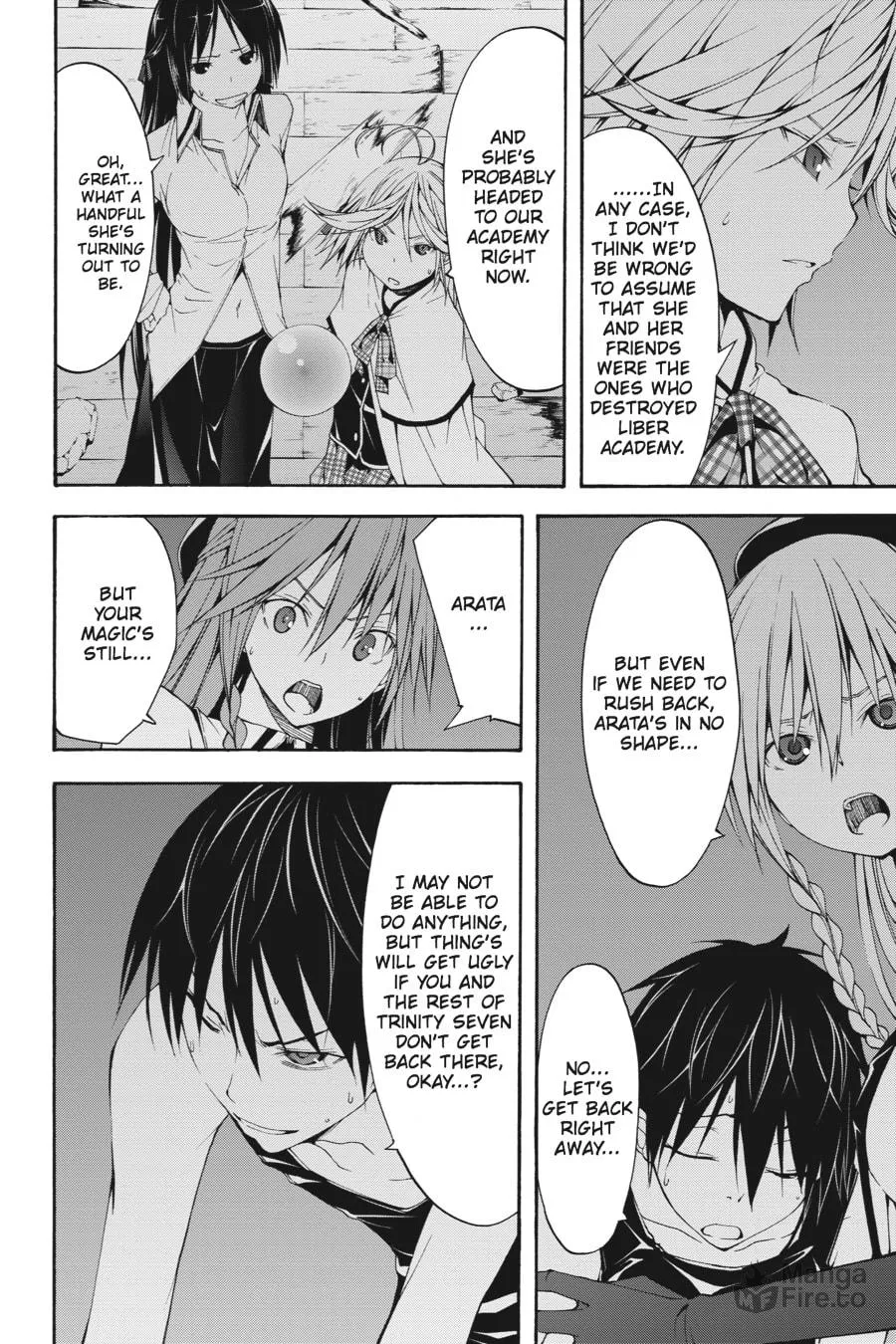 Read Trinity Seven: The Seven Magicians chapter 25 image 8 on Lezhin