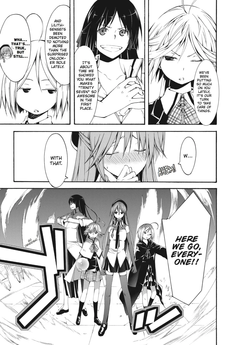 Read Trinity Seven: The Seven Magicians chapter 26 image 13 on Lezhin