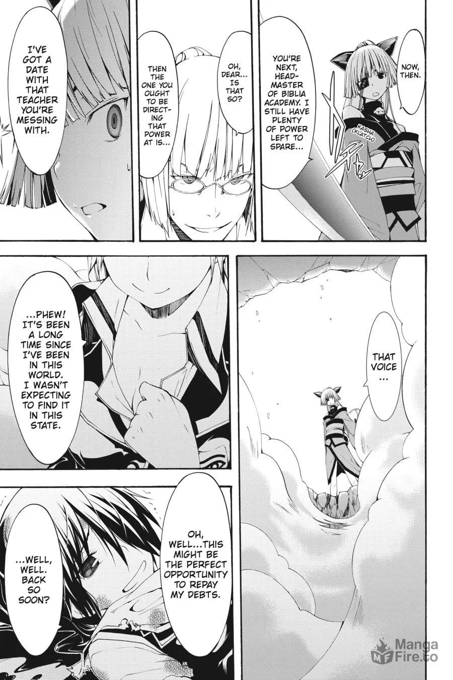 Read Trinity Seven: The Seven Magicians chapter 26 image 26 on Lezhin
