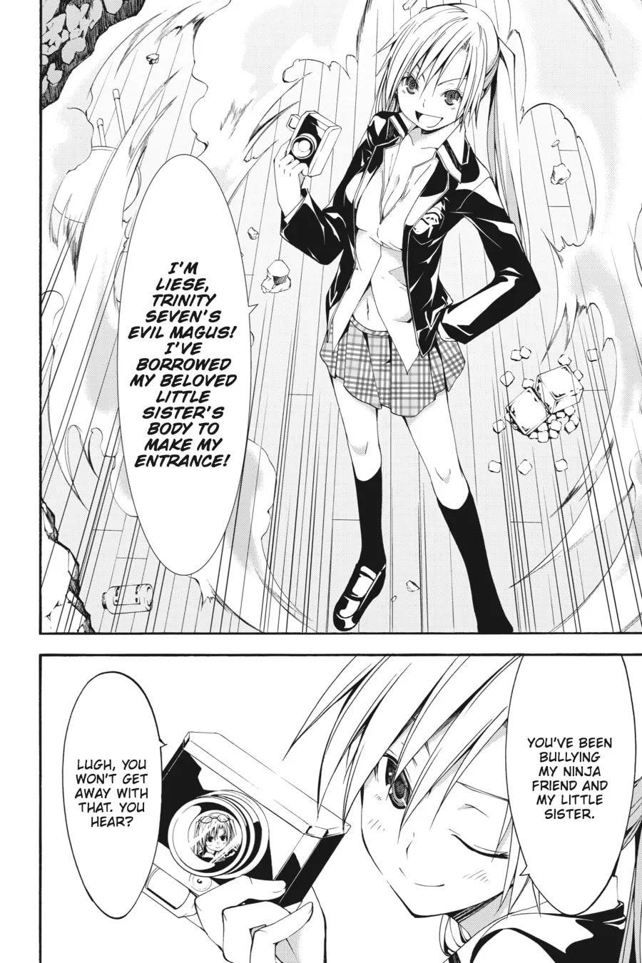 Read Trinity Seven: The Seven Magicians chapter 26 image 27 on Lezhin