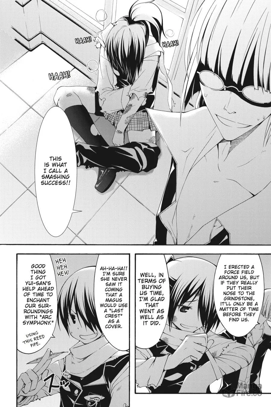 Read Trinity Seven: The Seven Magicians chapter 26 image 8 on Lezhin