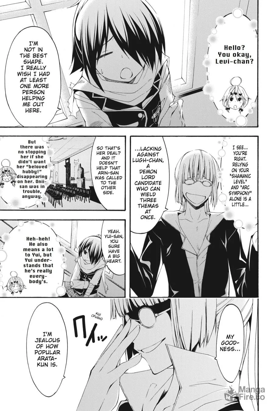 Read Trinity Seven: The Seven Magicians chapter 26 image 9 on Lezhin