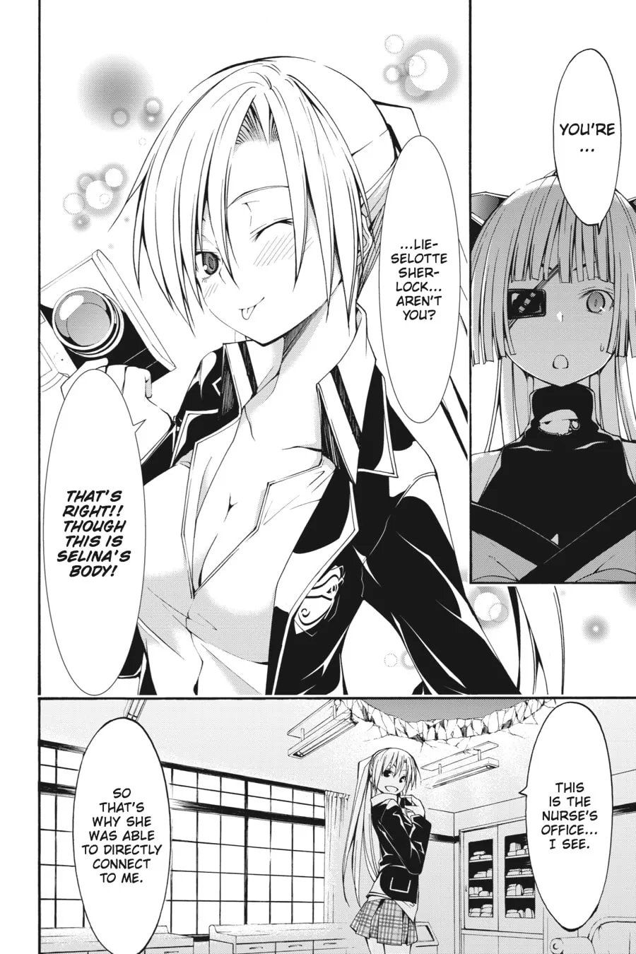 Read Trinity Seven: The Seven Magicians chapter 27 image 1 on Lezhin