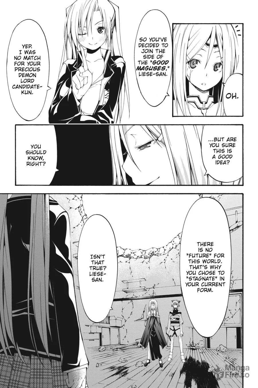 Read Trinity Seven: The Seven Magicians chapter 27 image 17 on Lezhin