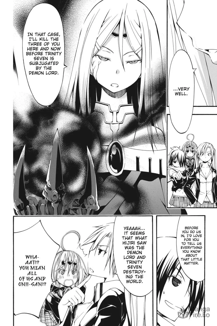 Read Trinity Seven: The Seven Magicians chapter 27 image 20 on Lezhin