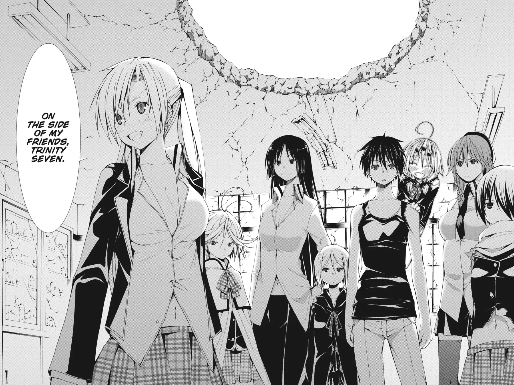 Read Trinity Seven: The Seven Magicians chapter 27 image 24 on Lezhin