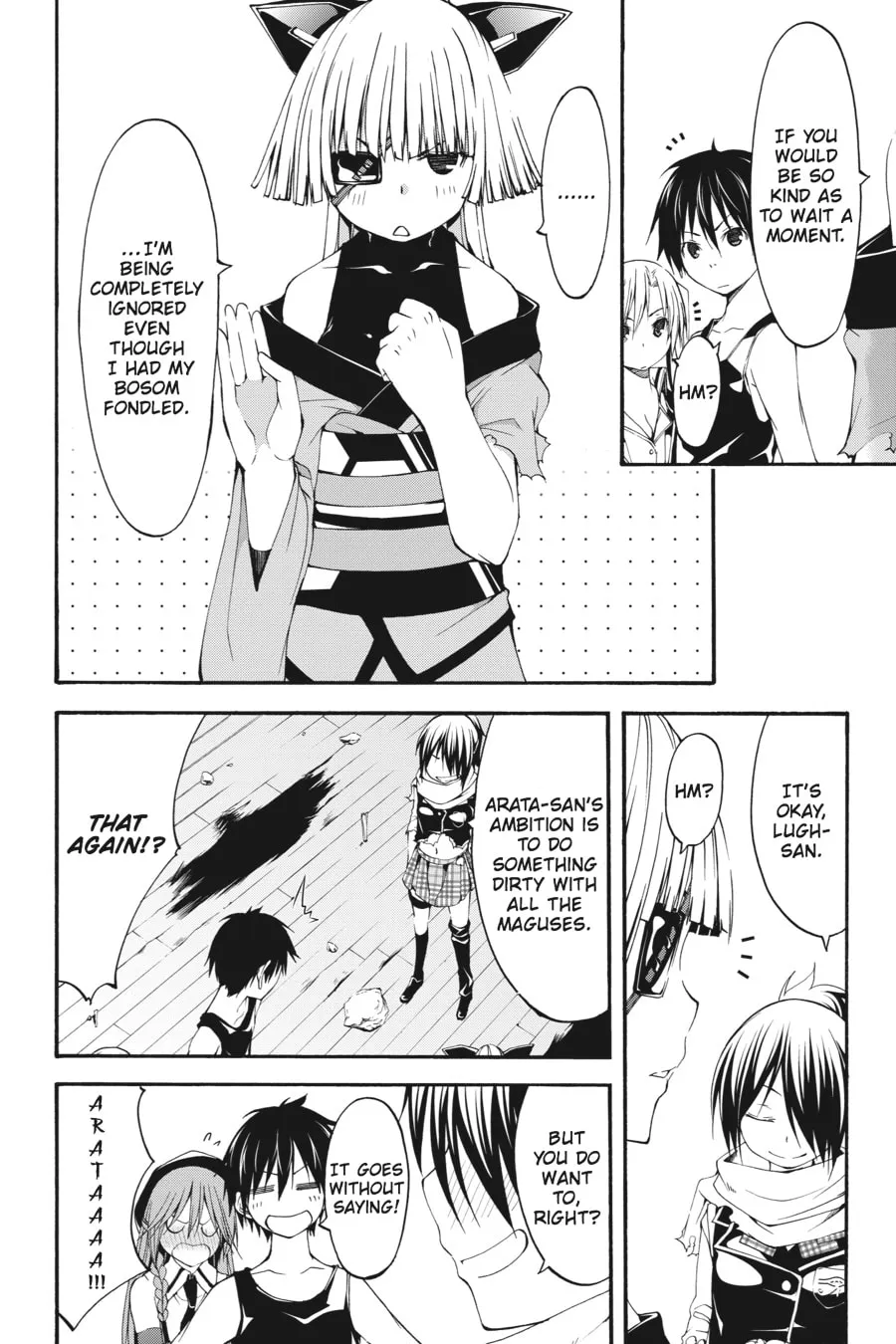 Read Trinity Seven: The Seven Magicians chapter 28 image 3 on Lezhin