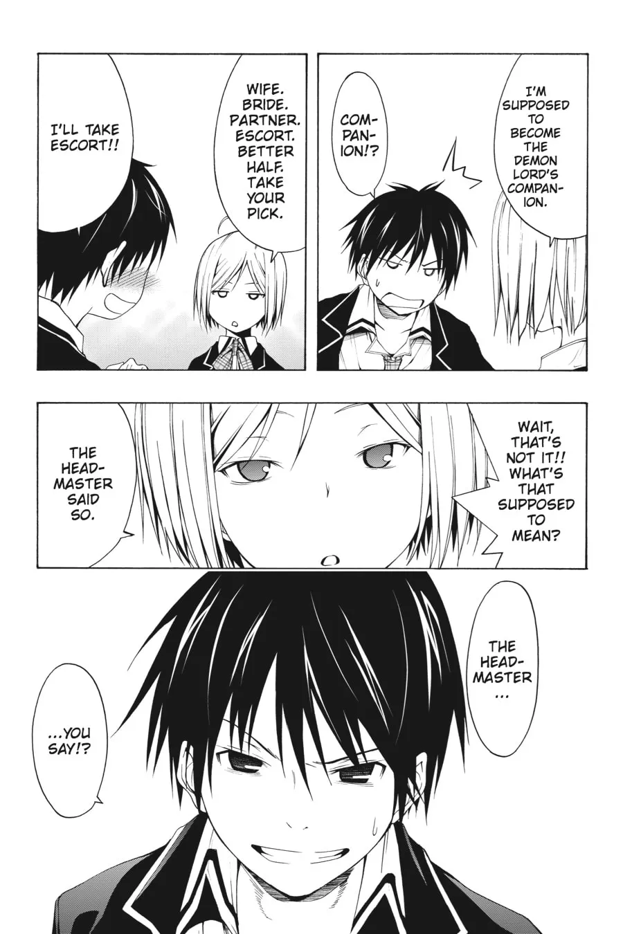Read Trinity Seven: The Seven Magicians chapter 3 image 10 on Lezhin