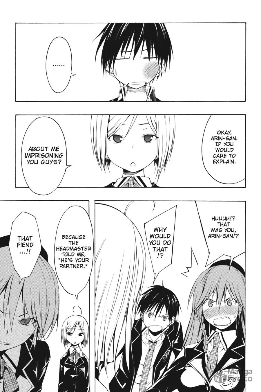 Read Trinity Seven: The Seven Magicians chapter 3 image 14 on Lezhin