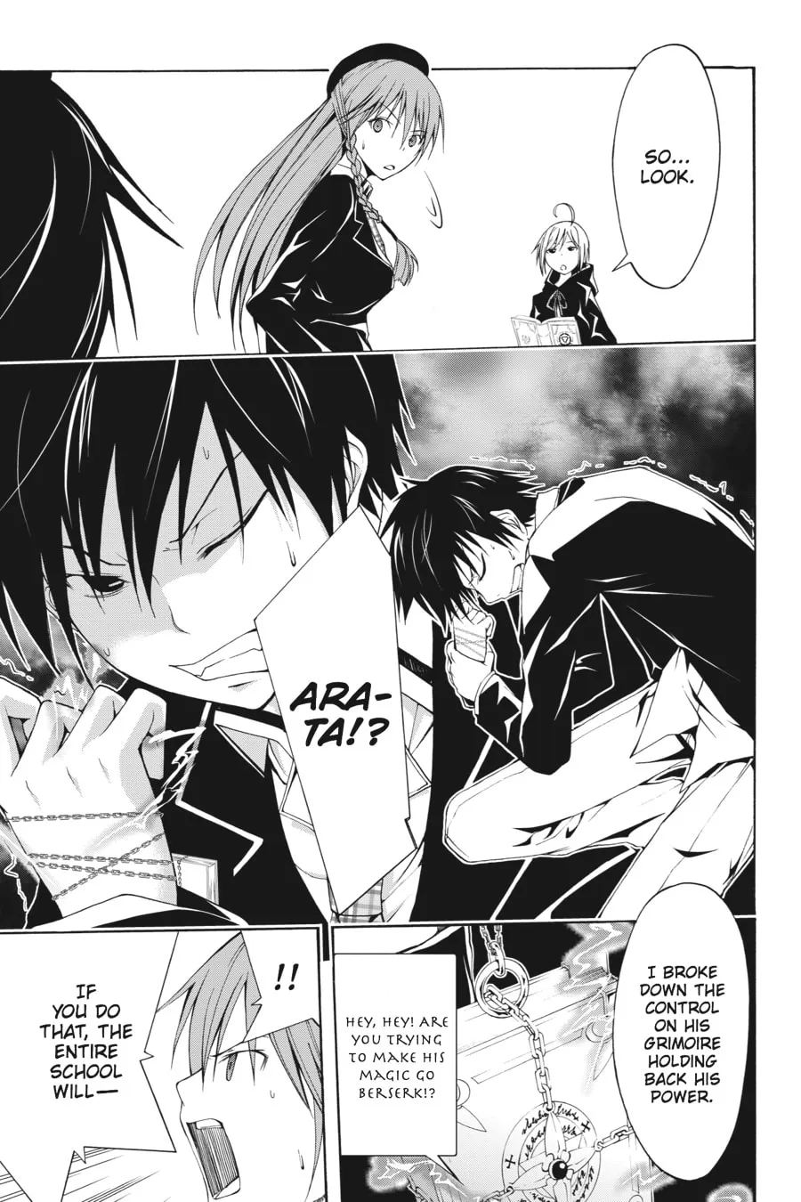 Read Trinity Seven: The Seven Magicians chapter 3 image 22 on Lezhin