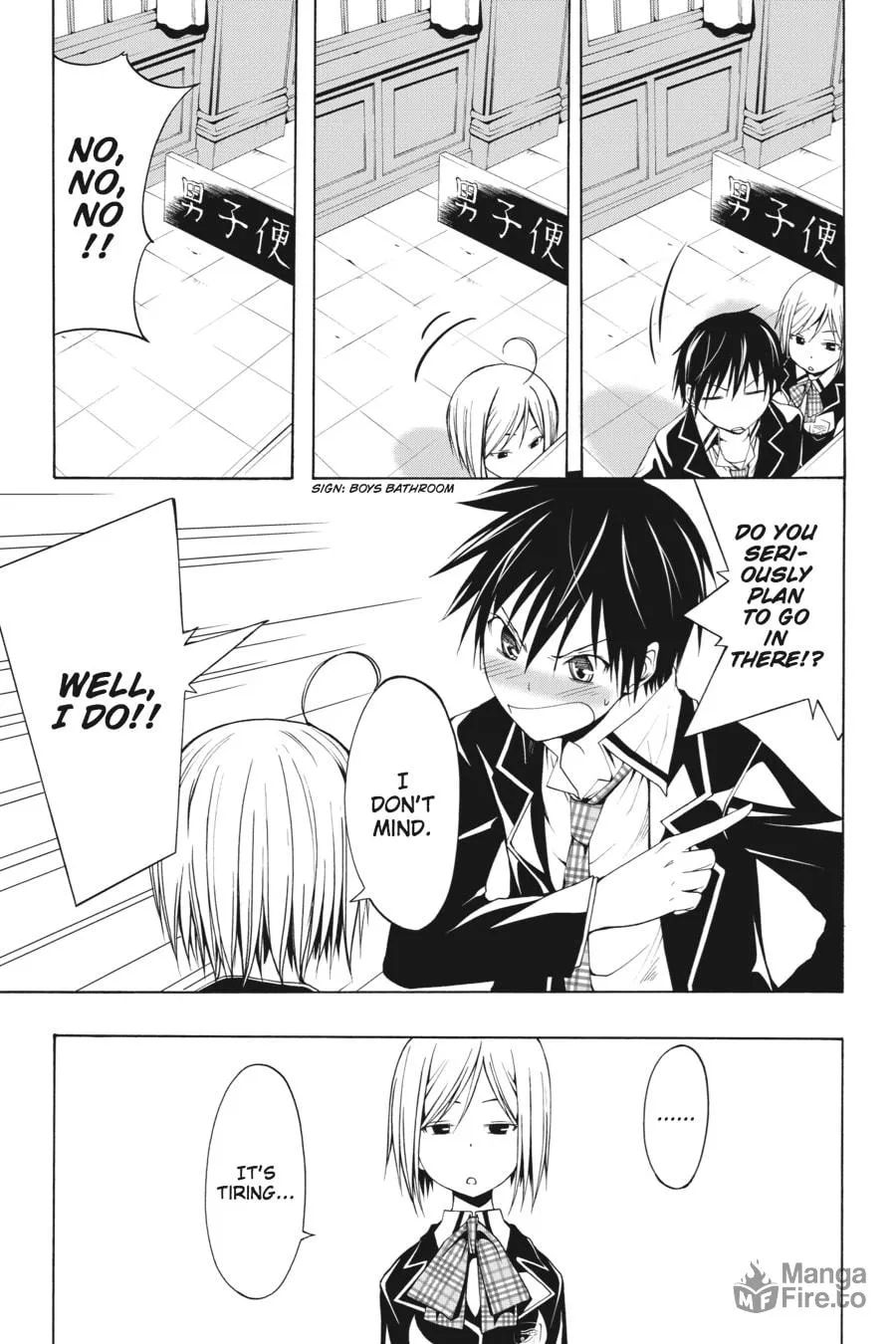 Read Trinity Seven: The Seven Magicians chapter 3 image 4 on Lezhin