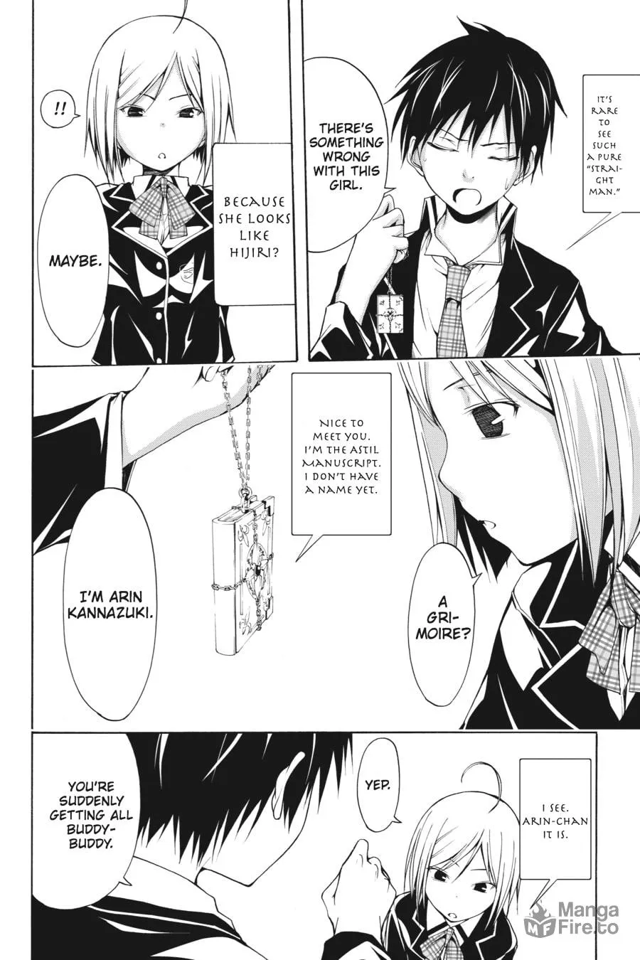 Read Trinity Seven: The Seven Magicians chapter 3 image 5 on Lezhin
