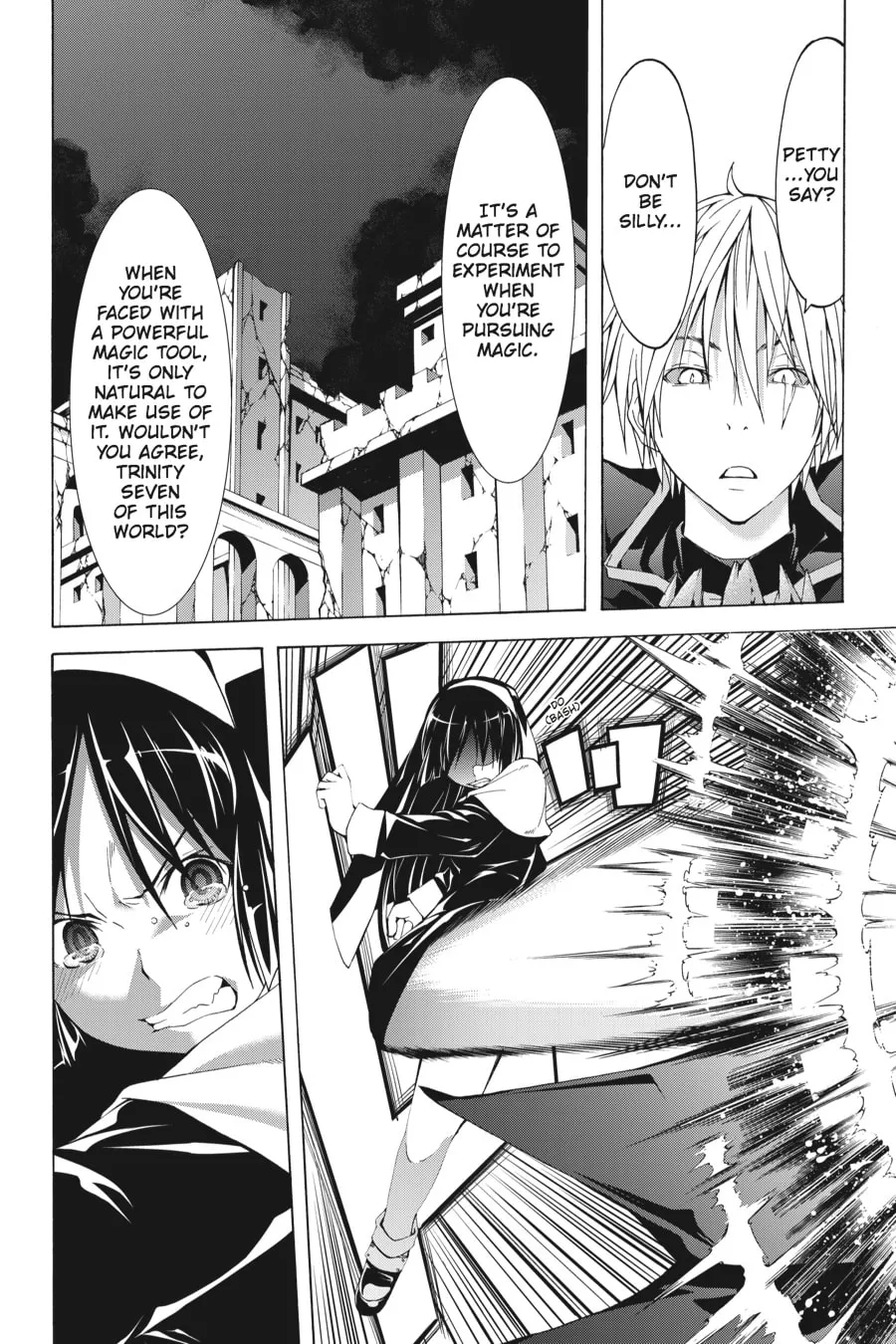 Read Trinity Seven: The Seven Magicians chapter 32 image 10 on Lezhin