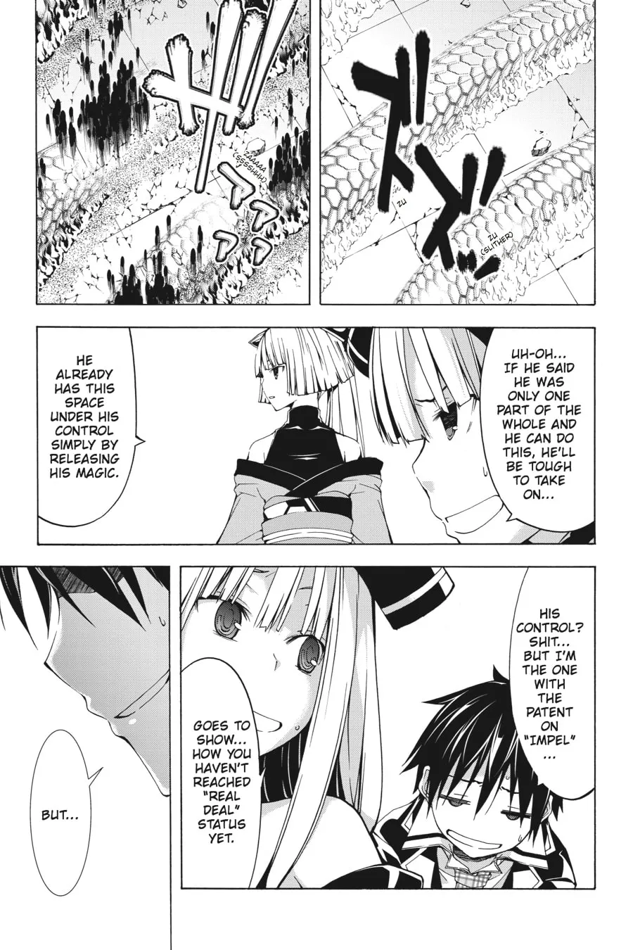 Read Trinity Seven: The Seven Magicians chapter 32 image 15 on Lezhin
