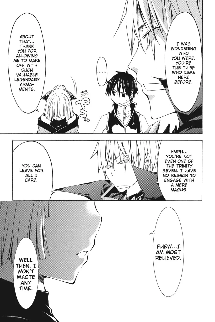 Read Trinity Seven: The Seven Magicians chapter 32 image 21 on Lezhin